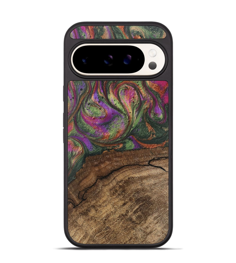 Pixel 9 Wood Phone Case - Oaklyn (Green, 746404)