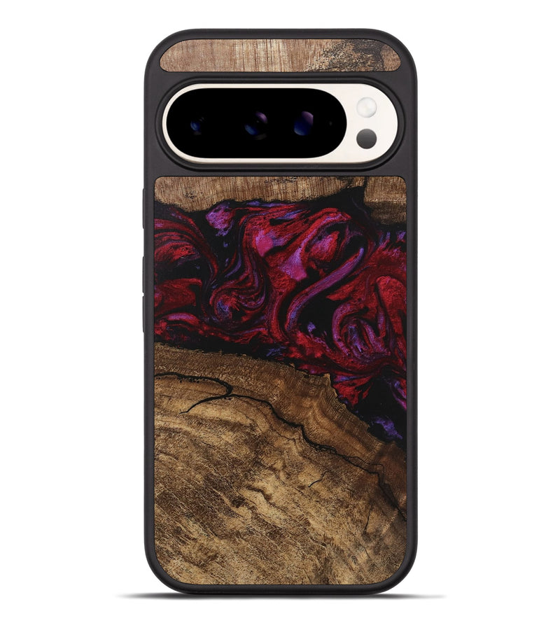 Pixel 9 Pro XL Wood Phone Case - Fiona (Red, 746405)