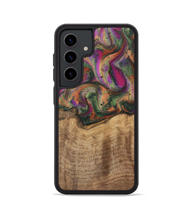 Galaxy S24 Wood Phone Case - Alene (Green, 746407)