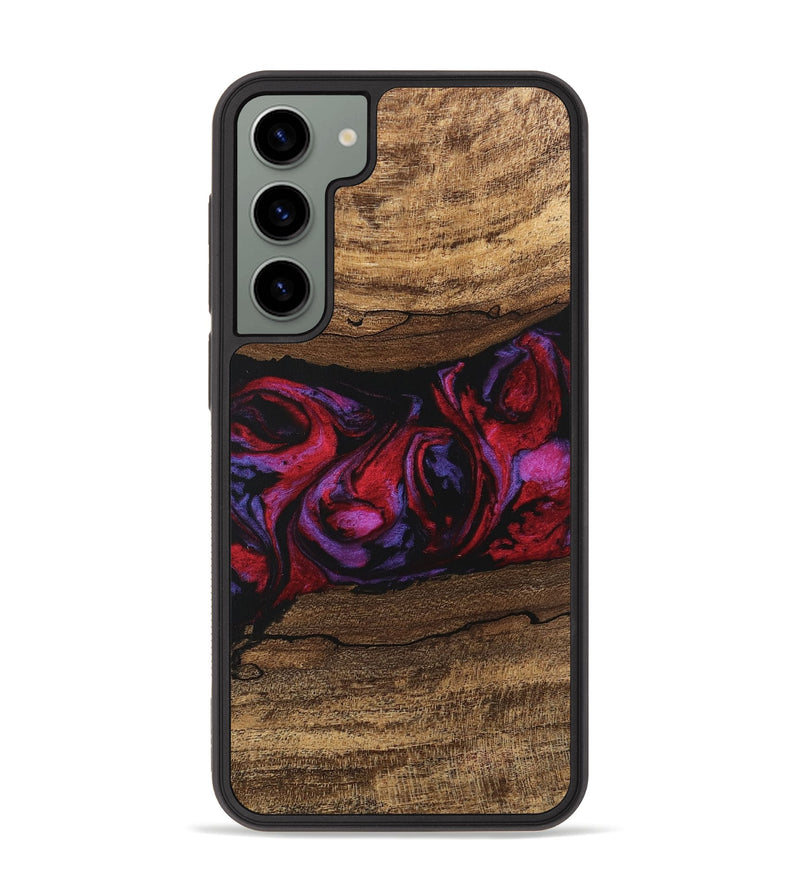 Galaxy S23 Plus Wood Phone Case - Ahmed (Red, 746408)