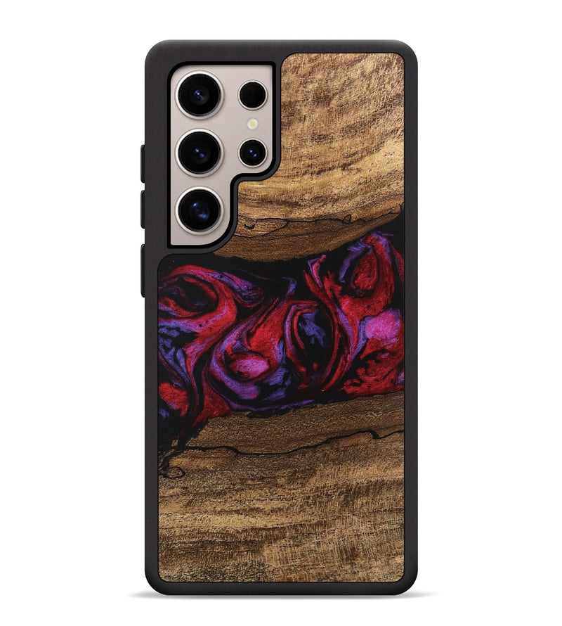 Galaxy S25 Ultra Wood Phone Case - Ahmed (Red, 746408)