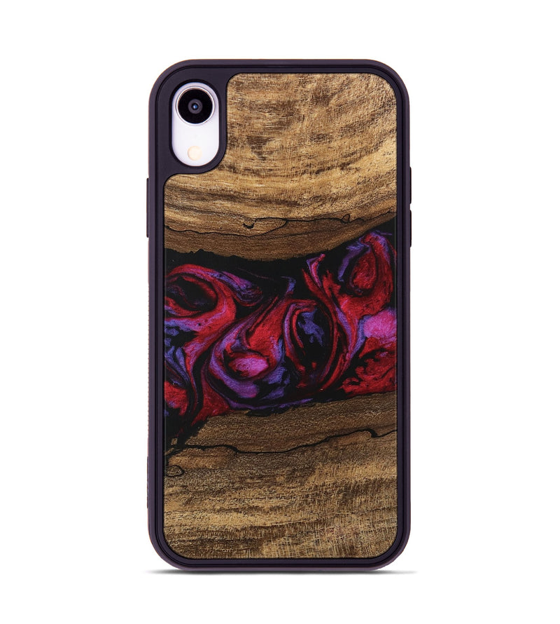 iPhone Xr Wood Phone Case - Ahmed (Red, 746408)