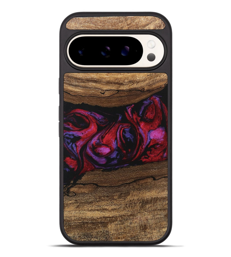 Pixel 9 Pro XL Wood Phone Case - Ahmed (Red, 746408)