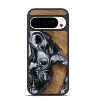 Pixel 9 Wood Phone Case - Carrol (Black & White, 746413)