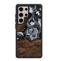 Galaxy S25 Ultra Wood Phone Case - Scot (Black & White, 746418)