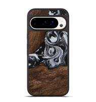 Pixel 9 Wood Phone Case - Scot (Black & White, 746418)