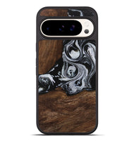 Pixel 9 Pro XL Wood Phone Case - Scot (Black & White, 746418)