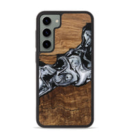 Galaxy S23 Plus Wood Phone Case - Kobe (Black & White, 746420)