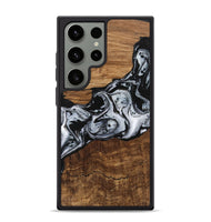 Galaxy S24 Ultra Wood Phone Case - Kobe (Black & White, 746420)