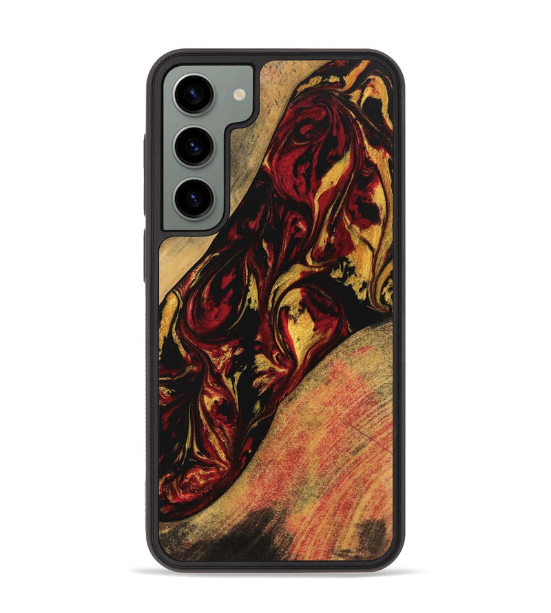 Galaxy S23 Plus Wood Phone Case - Preston (Red, 746421)