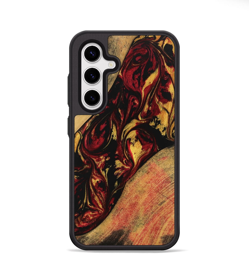 Galaxy S25 Wood Phone Case - Preston (Red, 746421)