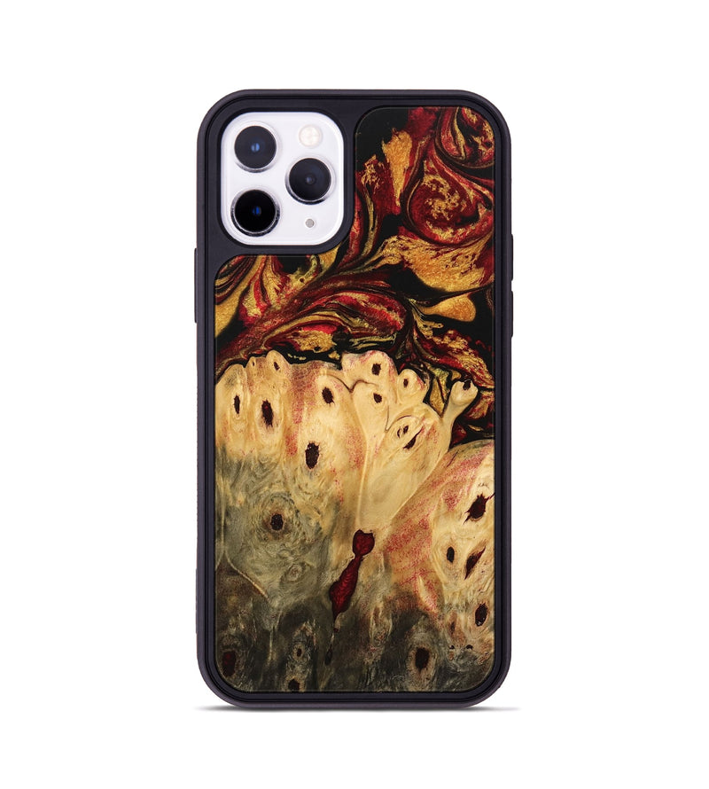 iPhone 11 Pro Wood Phone Case - Gage (Red, 746422)