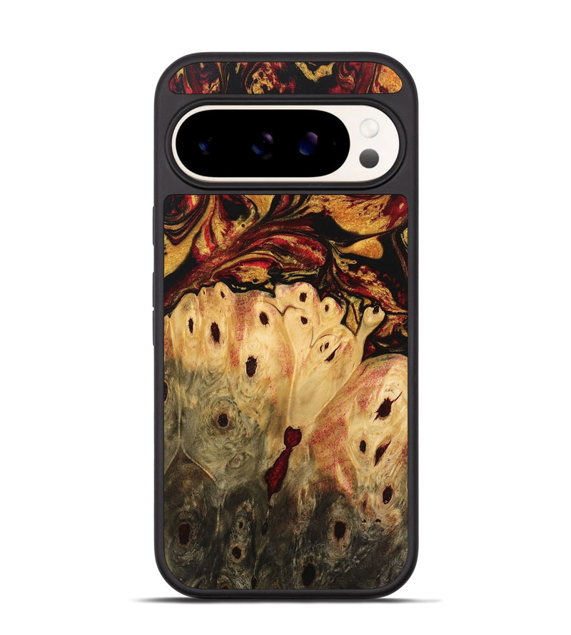 Pixel 9 Pro Wood Phone Case - Gage (Red, 746422)