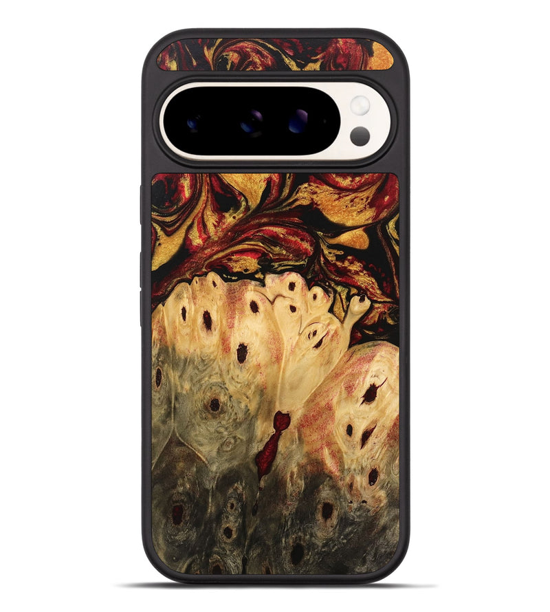 Pixel 9 Pro XL Wood Phone Case - Gage (Red, 746422)