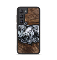 Galaxy S23 Wood Phone Case - Brennen (Black & White, 746423)