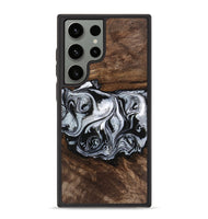 Galaxy S23 Ultra Wood Phone Case - Brennen (Black & White, 746423)