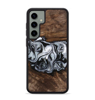 Galaxy S24 Plus Wood Phone Case - Brennen (Black & White, 746423)