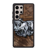 Galaxy S25 Ultra Wood Phone Case - Brennen (Black & White, 746423)