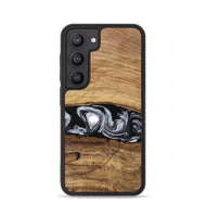 Galaxy S23 Wood Phone Case - Brooks (Black & White, 746424)