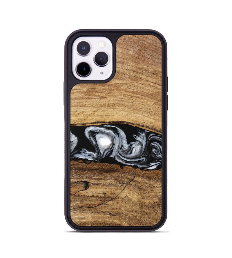 iPhone 11 Pro Wood Phone Case - Brooks (Black & White, 746424)