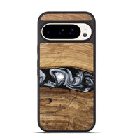 Pixel 9 Wood Phone Case - Brooks (Black & White, 746424)