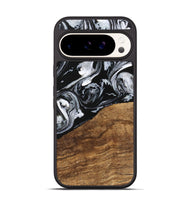 Pixel 9 Wood Phone Case - Damari (Black & White, 746428)