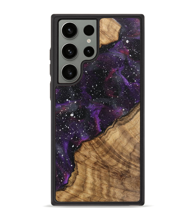 Galaxy S23 Ultra Wood Phone Case - Pansy (Cosmos, 746429)