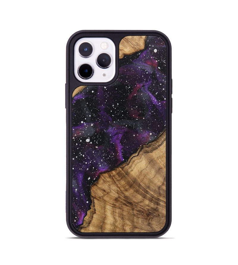 iPhone 11 Pro Wood Phone Case - Pansy (Cosmos, 746429)