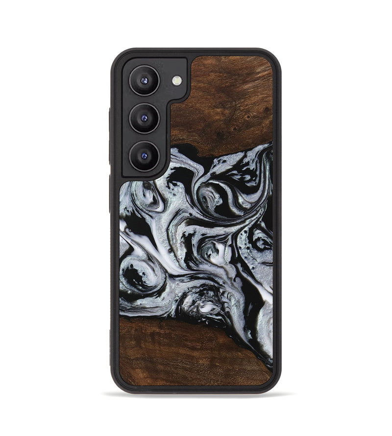 Galaxy S23 Wood Phone Case - Kyan (Black & White, 746432)