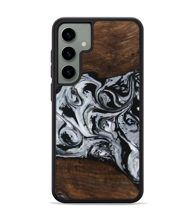 Galaxy S24 Plus Wood Phone Case - Kyan (Black & White, 746432)