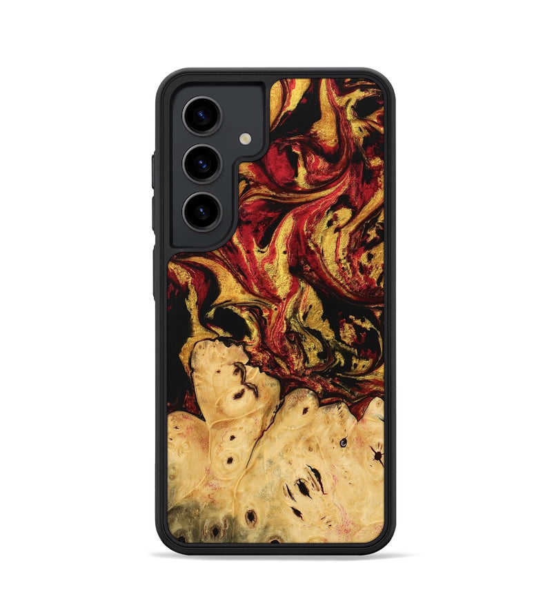 Galaxy S24 Wood Phone Case - Dillion (Red, 746441)