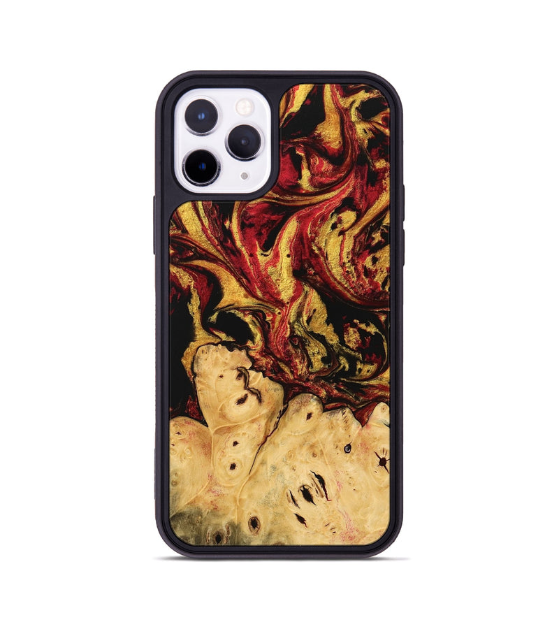 iPhone 11 Pro Wood Phone Case - Dillion (Red, 746441)