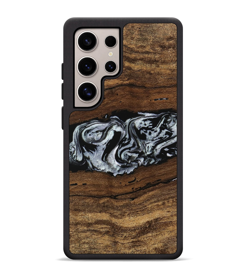 Galaxy S25 Ultra Wood Phone Case - Xena (Black & White, 746442)