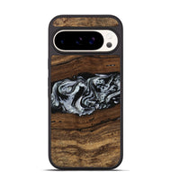 Pixel 9 Wood Phone Case - Xena (Black & White, 746442)