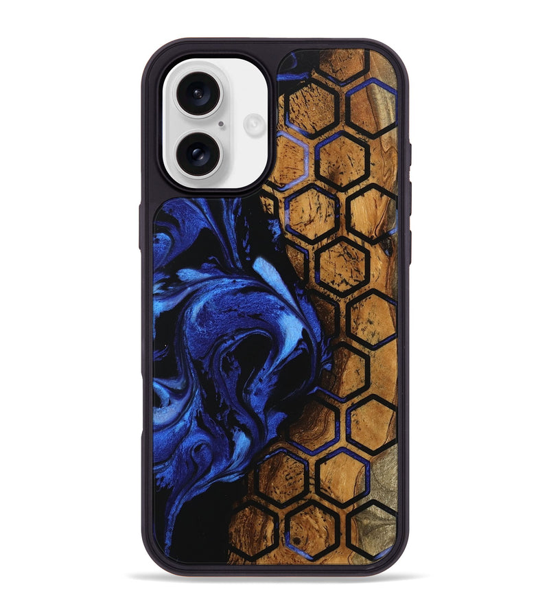 iPhone 16 Plus Wood Phone Case - Jaleesa (Pattern, 746444)