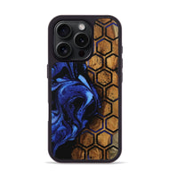 iPhone 16 Pro Wood Phone Case - Jaleesa (Pattern, 746444)