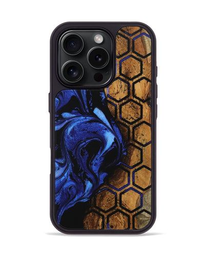 iPhone 16 Pro Wood Phone Case - Jaleesa (Pattern, 746444)