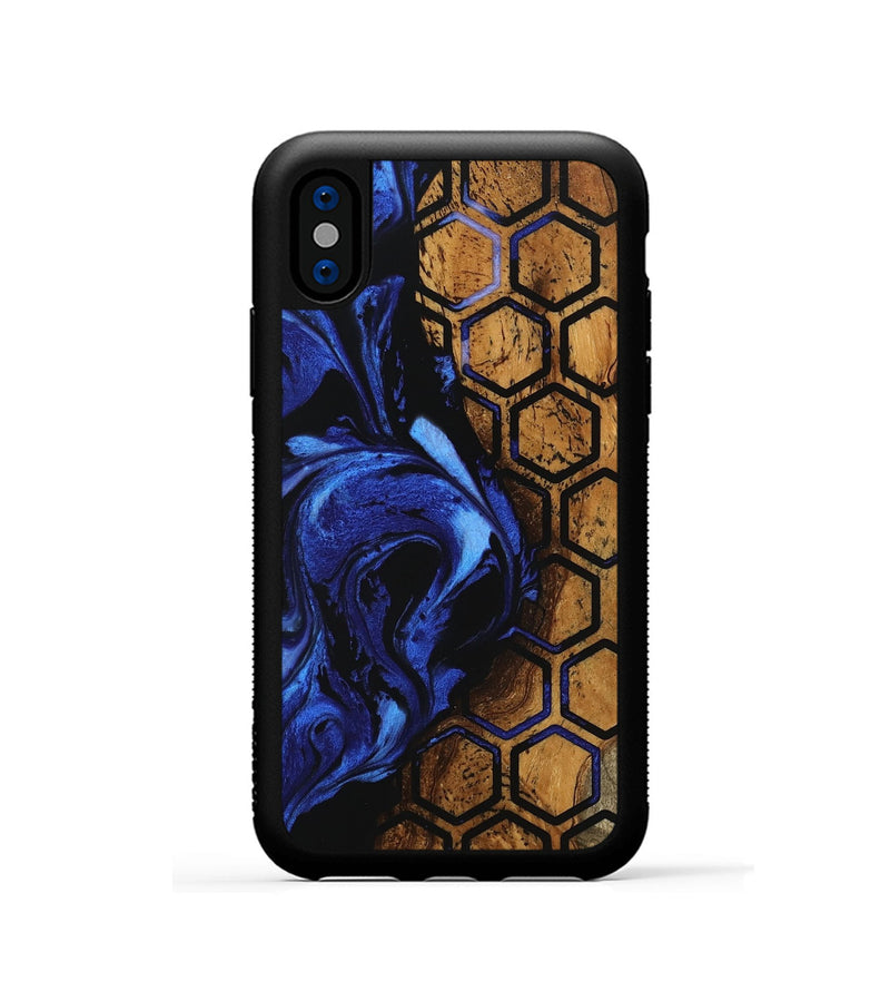 iPhone Xs Wood Phone Case - Jaleesa (Pattern, 746444)