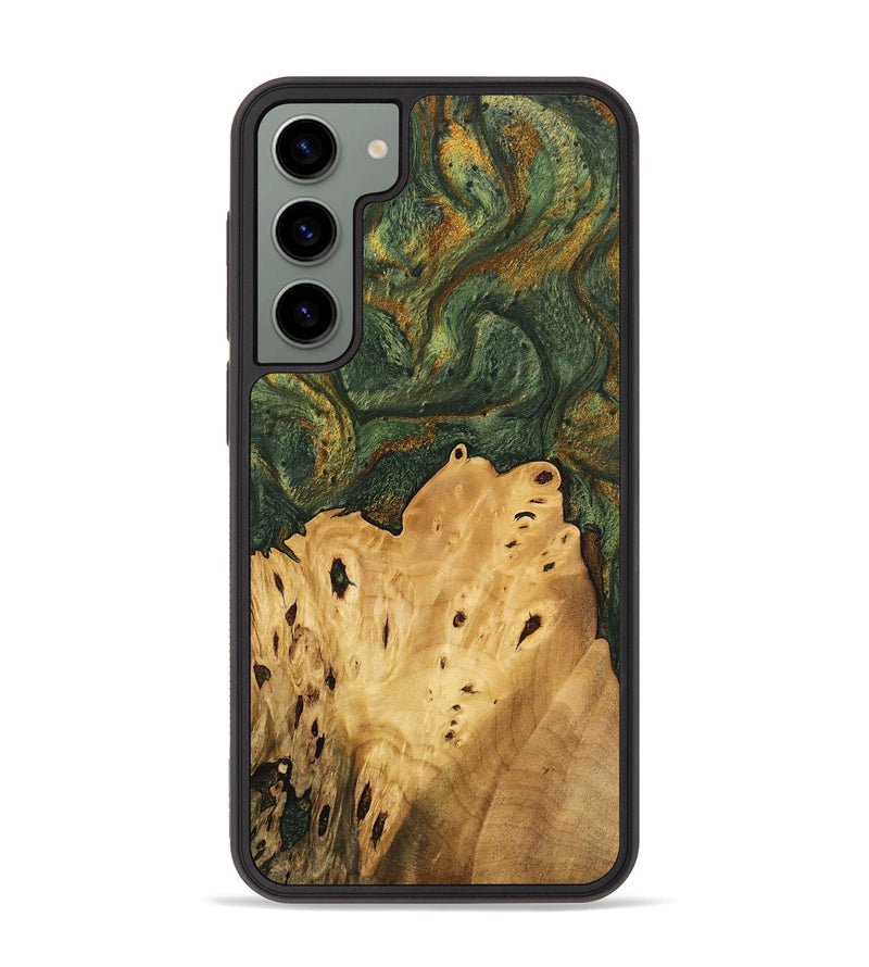 Galaxy S23 Plus Wood Phone Case - Connor (Green, 746445)