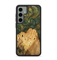 Galaxy S24 Plus Wood Phone Case - Connor (Green, 746445)