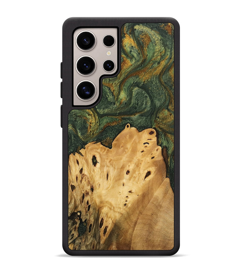 Galaxy S25 Ultra Wood Phone Case - Connor (Green, 746445)