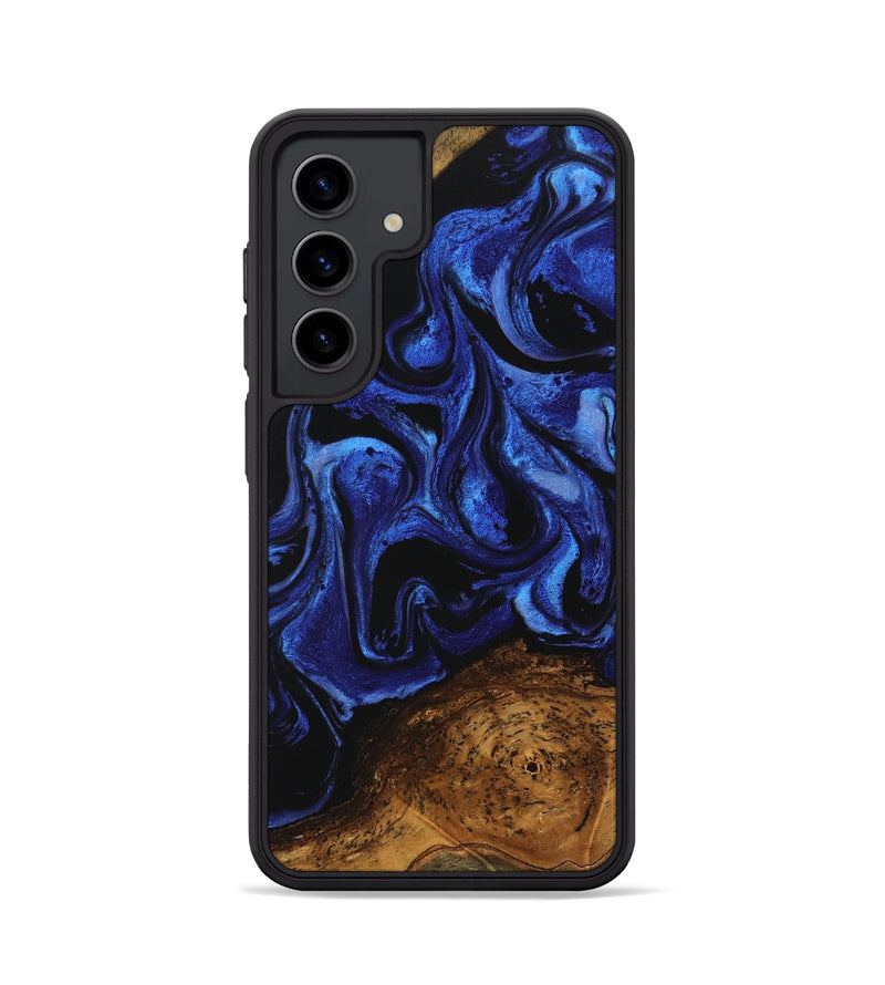 Galaxy S24 Wood Phone Case - Wendell (Blue, 746447)