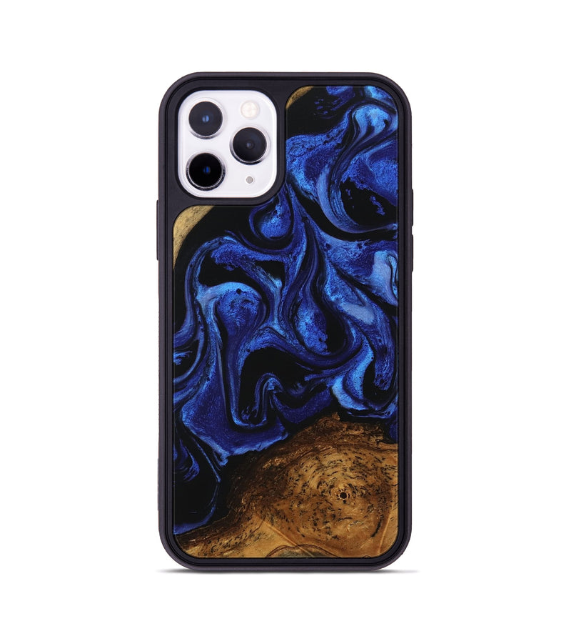 iPhone 11 Pro Wood Phone Case - Wendell (Blue, 746447)