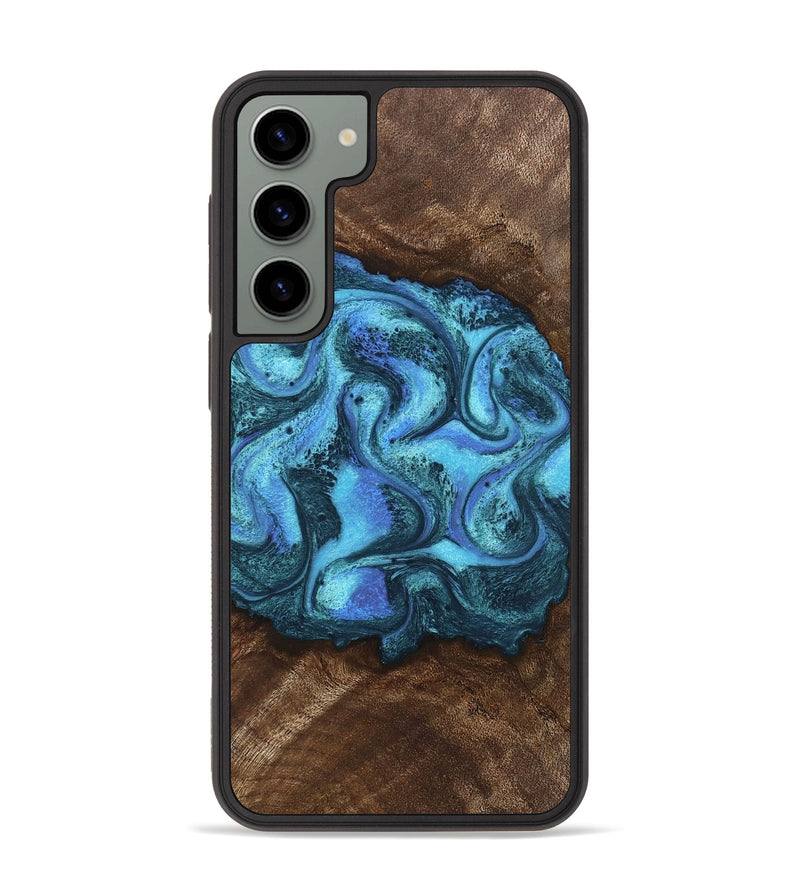 Galaxy S23 Plus Wood Phone Case - Alaya (Blue, 746448)