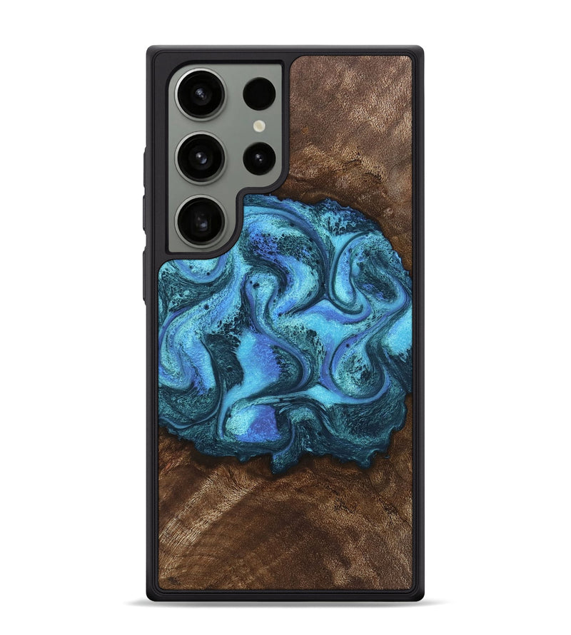 Galaxy S24 Ultra Wood Phone Case - Alaya (Blue, 746448)