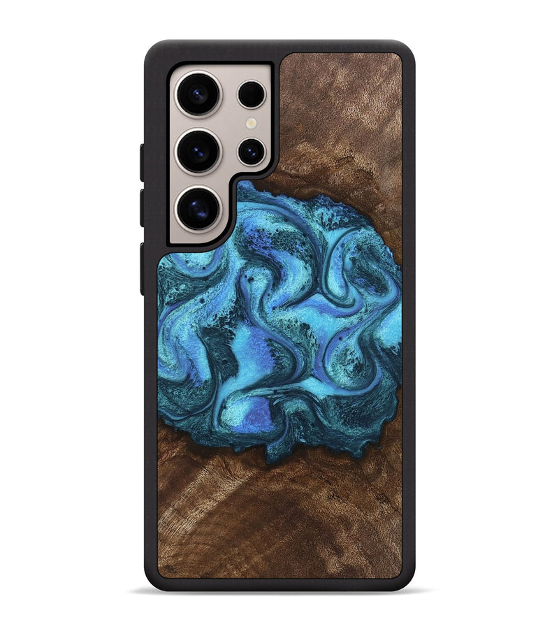 Galaxy S25 Ultra Wood Phone Case - Alaya (Blue, 746448)