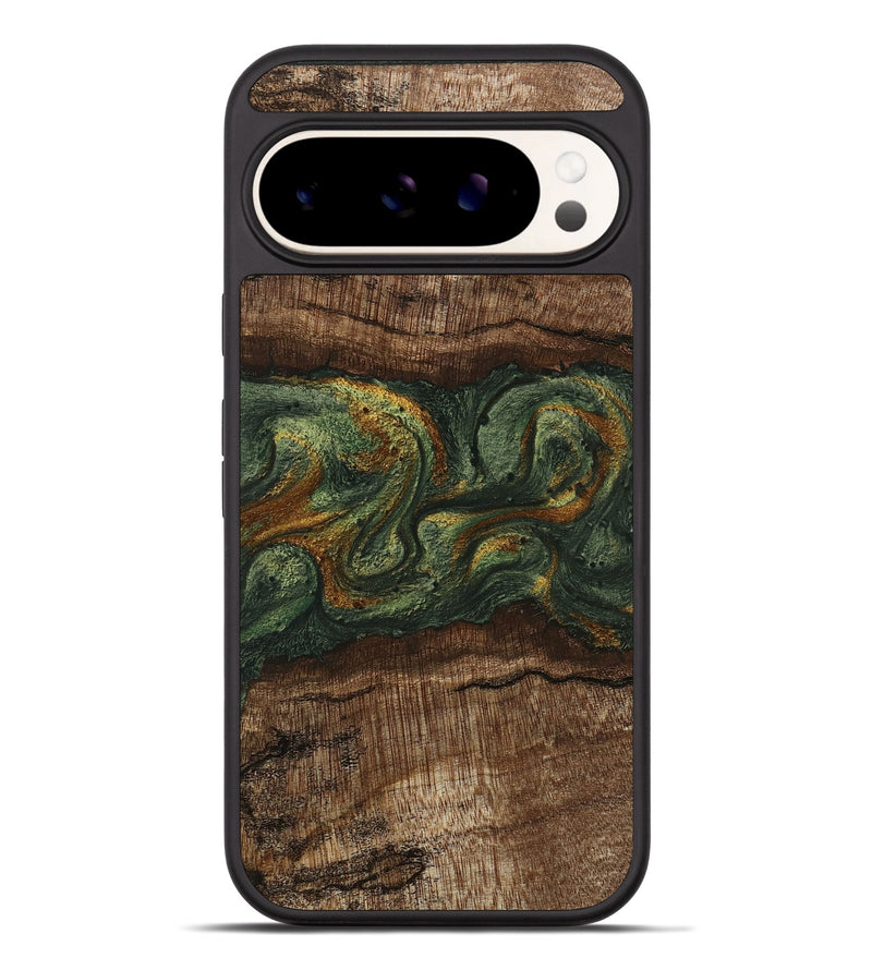 Pixel 9 Pro XL Wood Phone Case - Bettye (Green, 746450)