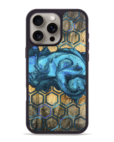 iPhone 16 Pro Max Wood Phone Case - Corrine (Pattern, 746452)