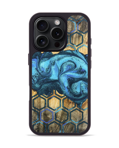 iPhone 16 Pro Wood Phone Case - Corrine (Pattern, 746452)