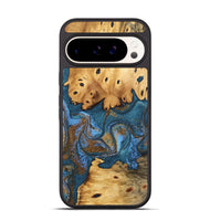 Pixel 9 Wood Phone Case - Bryce (Teal & Gold, 746453)